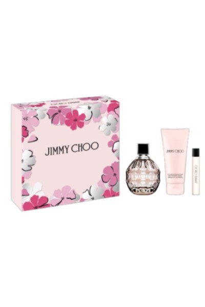 Jimmy Choo Eau De Perfume Spray 100ml Set 3 Pieces