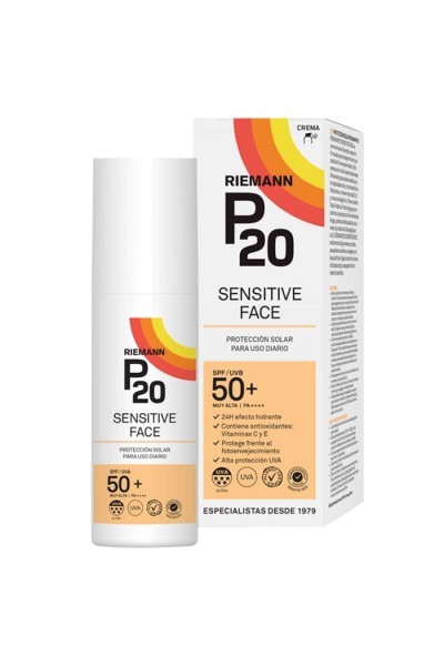 Riemann P20 Protección Solar Sensitive Face Spf50+ 50g