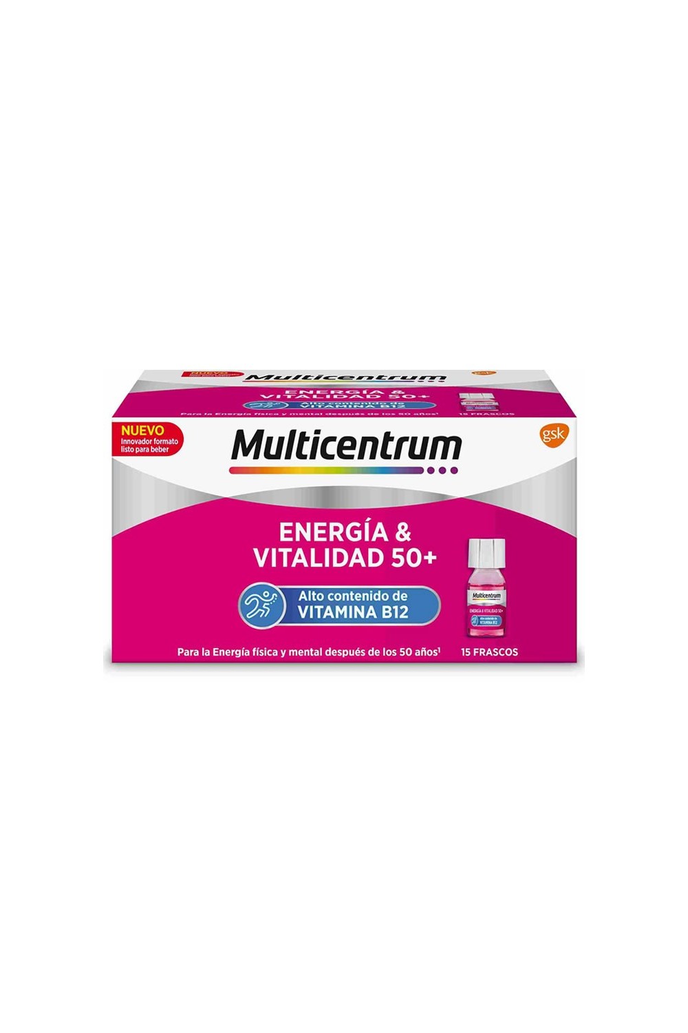 Multicentrum Energy & Vitality 50+ 15x7ml