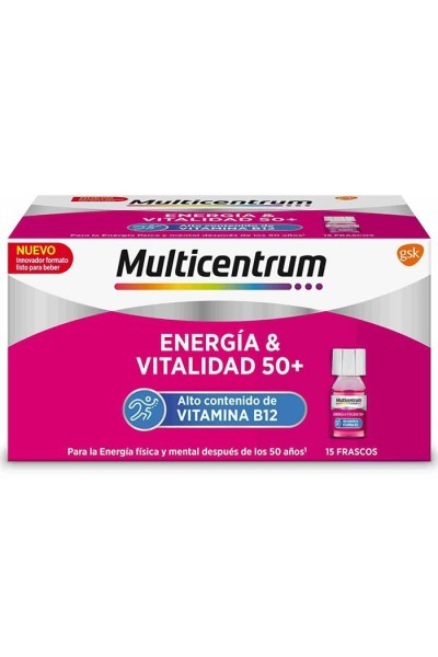 Multicentrum Energy & Vitality 50+ 15x7ml