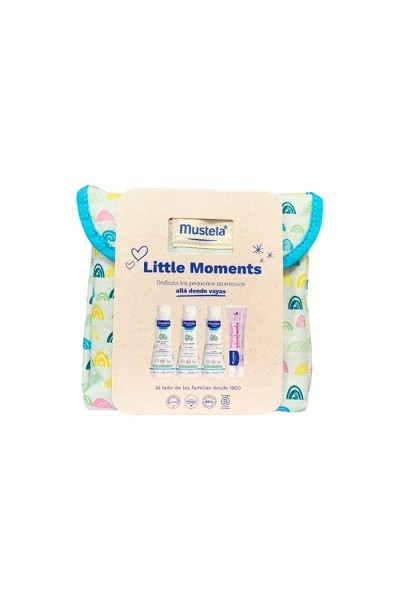 Mustela Little Moments Toilet Bag Rainbow Set 5 pieces