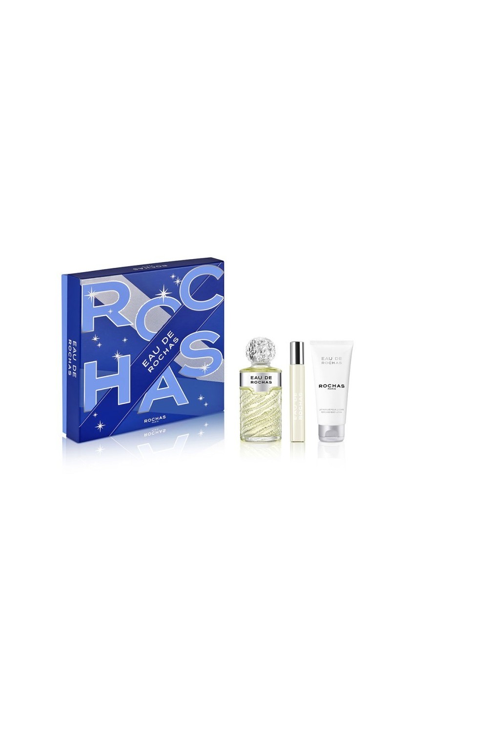 Eau De Rochas Eau De Toilette Spray 100ml Set 3 Pieces