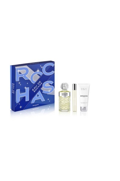 Eau De Rochas Eau De Toilette Spray 100ml Set 3 Pieces