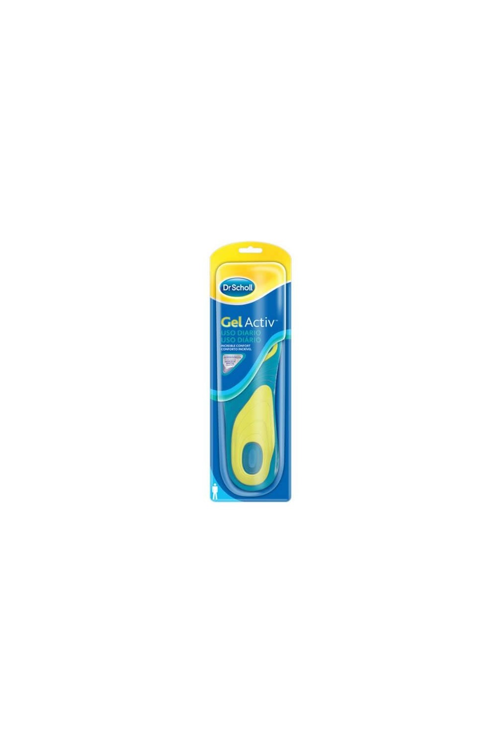 Scholl GelActiv Insoles Everyday For Men Size 42-48