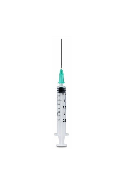 Syringe Pic 2,5ml 0,8X40mm 100 Units