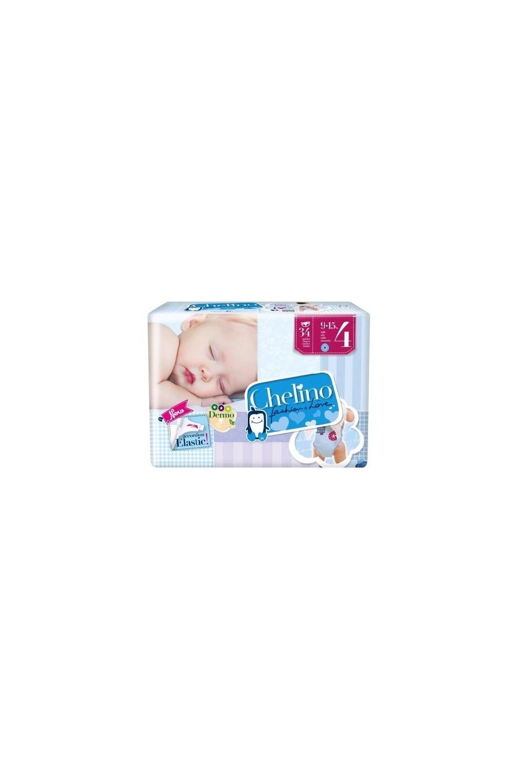 Chelino Fashion&Love Diaper T-4 34 Units