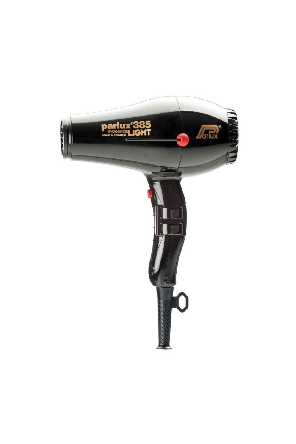 Parlux Hair Dryer 385 Powerlight Ionic Ceramic Black