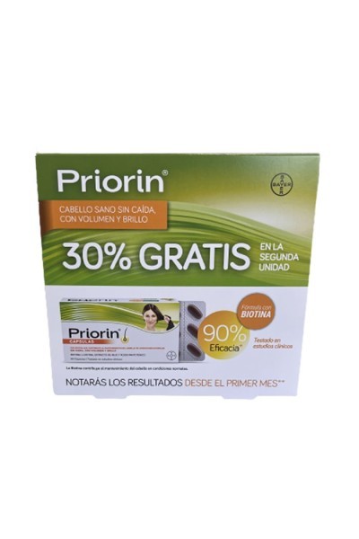 Priorin Capsules 2x60 Units