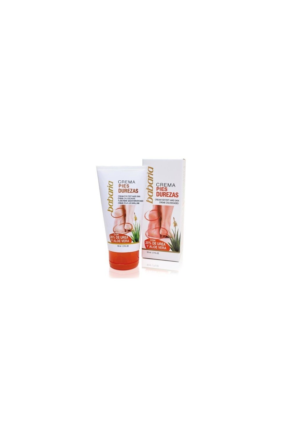 Babaria Foot Cream For Hard Skin 50ml