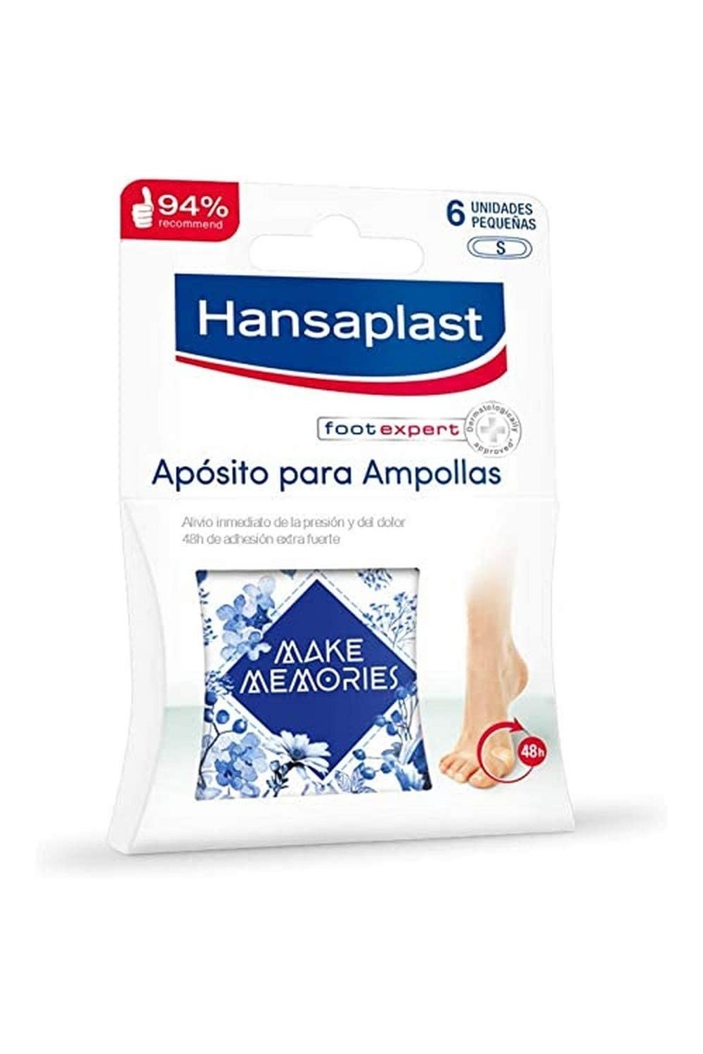 Hansaplast Small Blister Dressing Pads 6 pcs