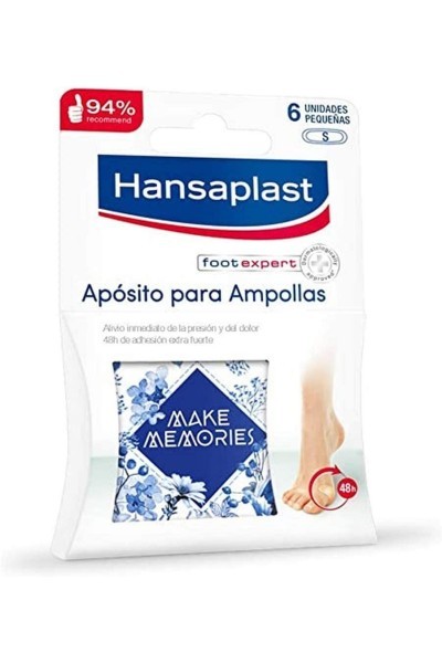 Hansaplast Small Blister Dressing Pads 6 pcs