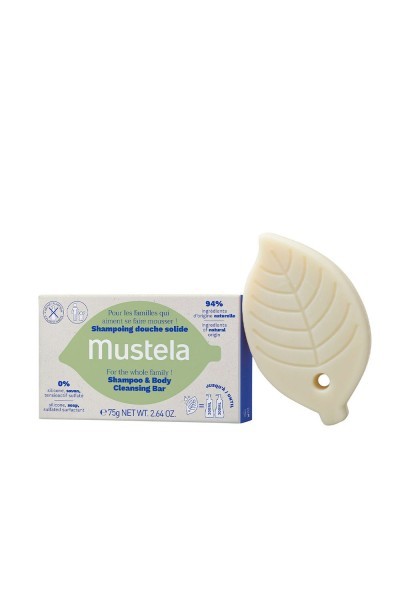 Mustela Organic Mustela Shower Shampoo Solid 75g