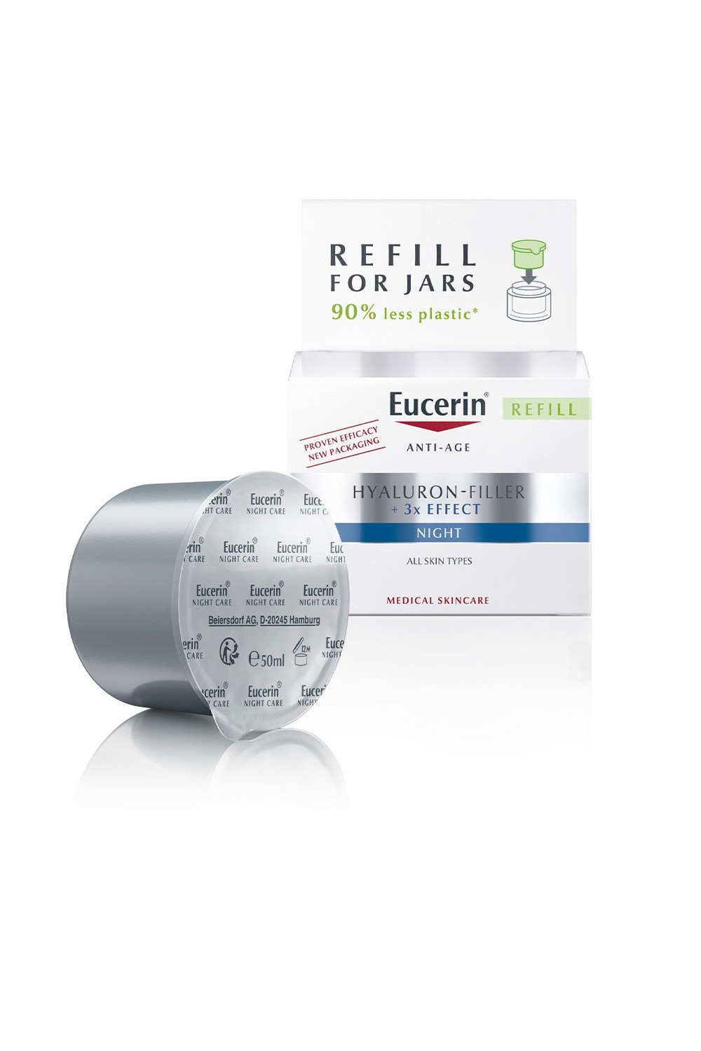 Eucerin Hyaluron Filler Night Refill 50ml