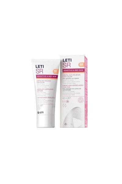 Leti Sr Sensitive y Red Skin Con Color 40ml