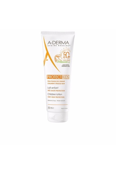 A-Derma Protec Kids Children\'s Sun Lotion SPF50+ 250ml