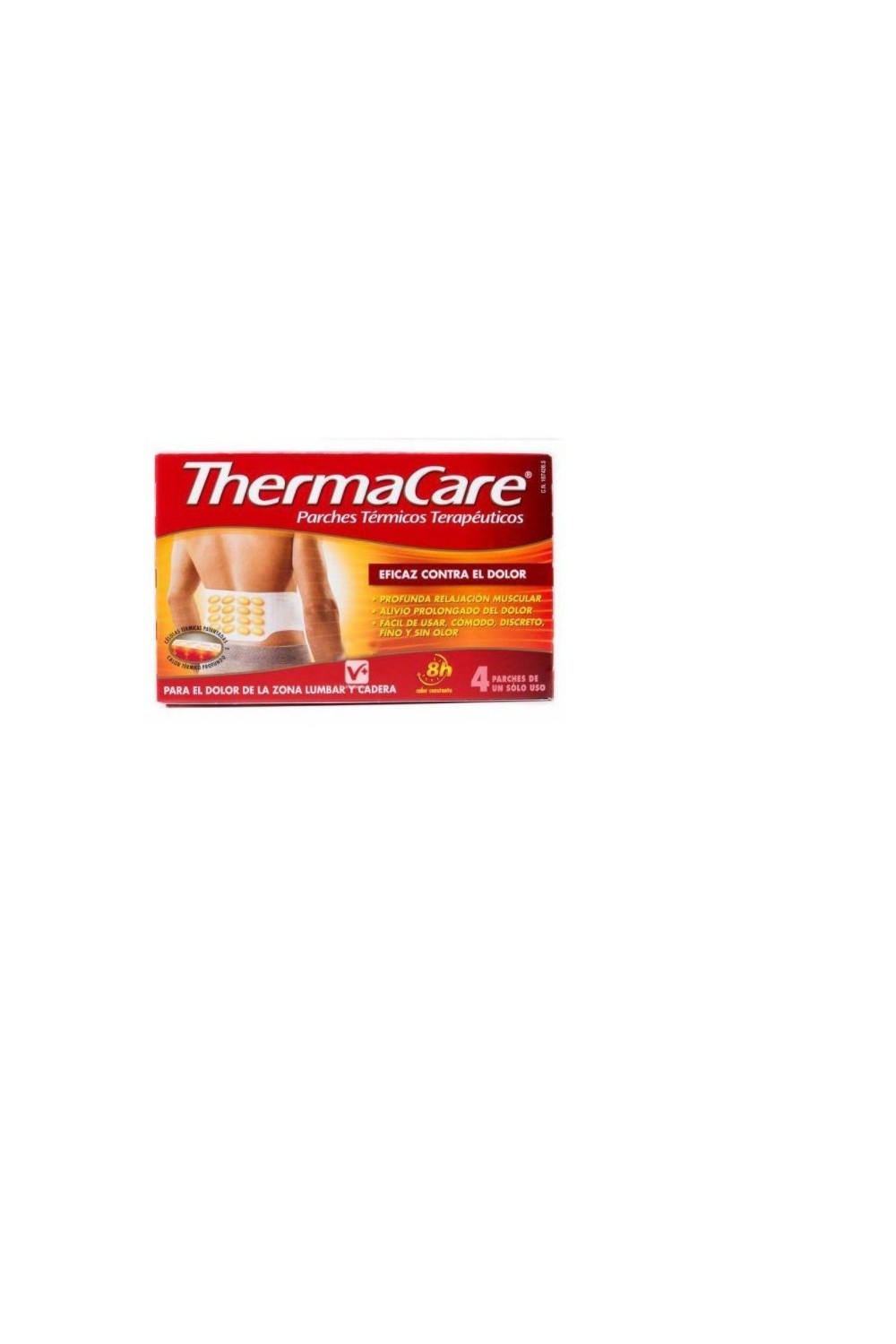 Thermacare Heatwraps Lower Back And Hip 4 Units