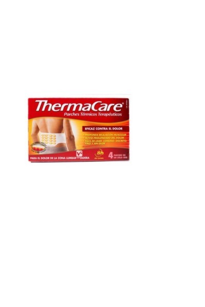 Thermacare Heatwraps Lower Back And Hip 4 Units