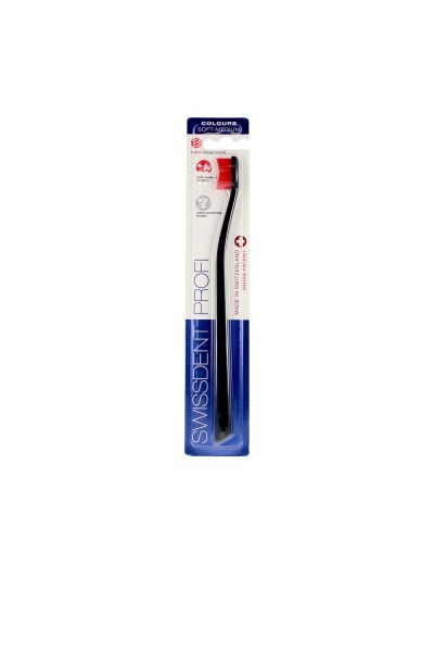 Swissdent Profi Colours Toothbrush Black & Red