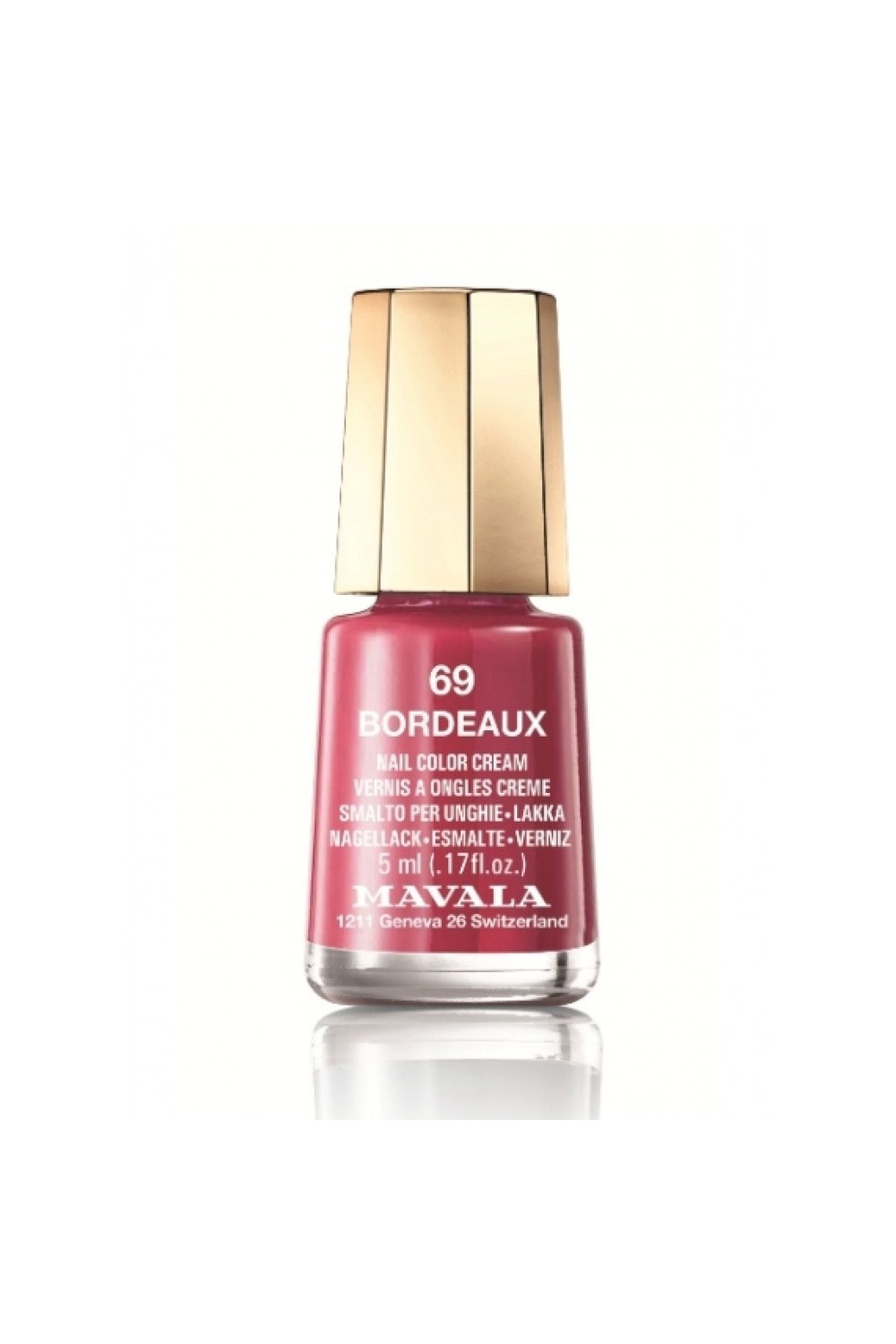 Mavala Nail Polish 69 Bordeaux 5ml