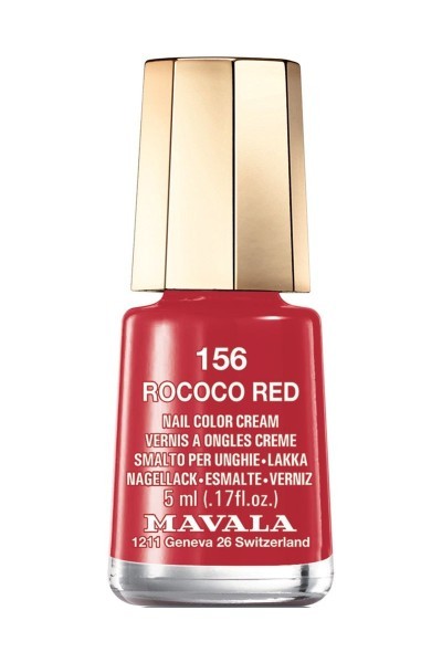 Mavala Nail Polish 156 Rococo Red 5ml