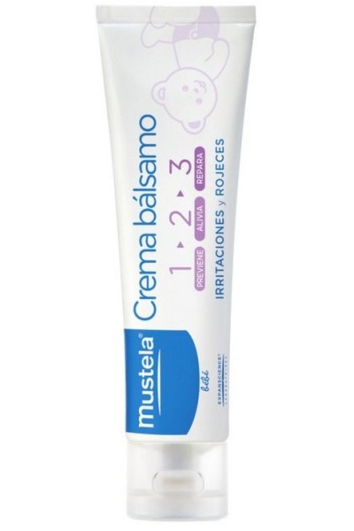 Mustela Bébé 1 2 3 Vitamin Barrier Cream 50ml