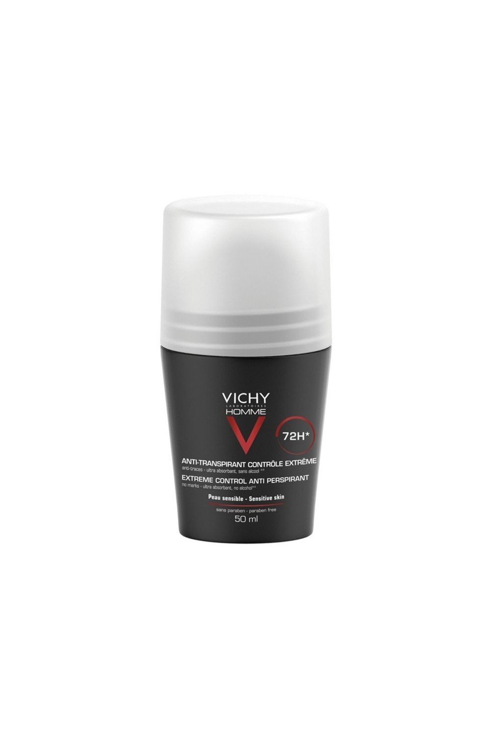 Vichy Homme Intense Roll On Anti Perspirant 50ml