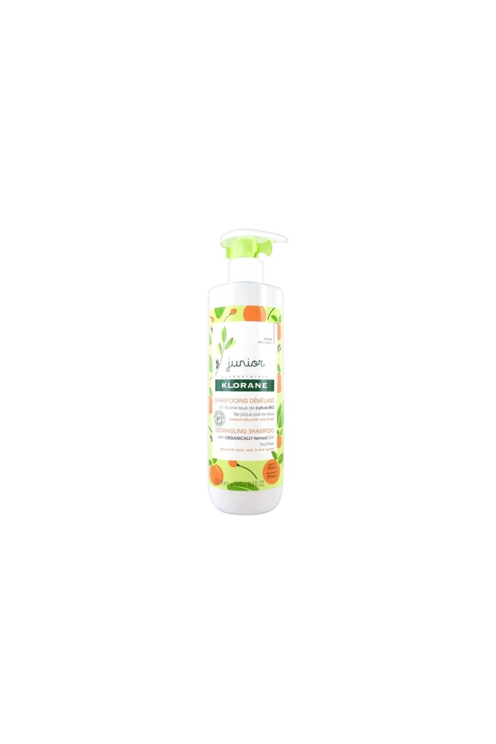 Klorane Petit Junior Detangling Shampoo 500ml