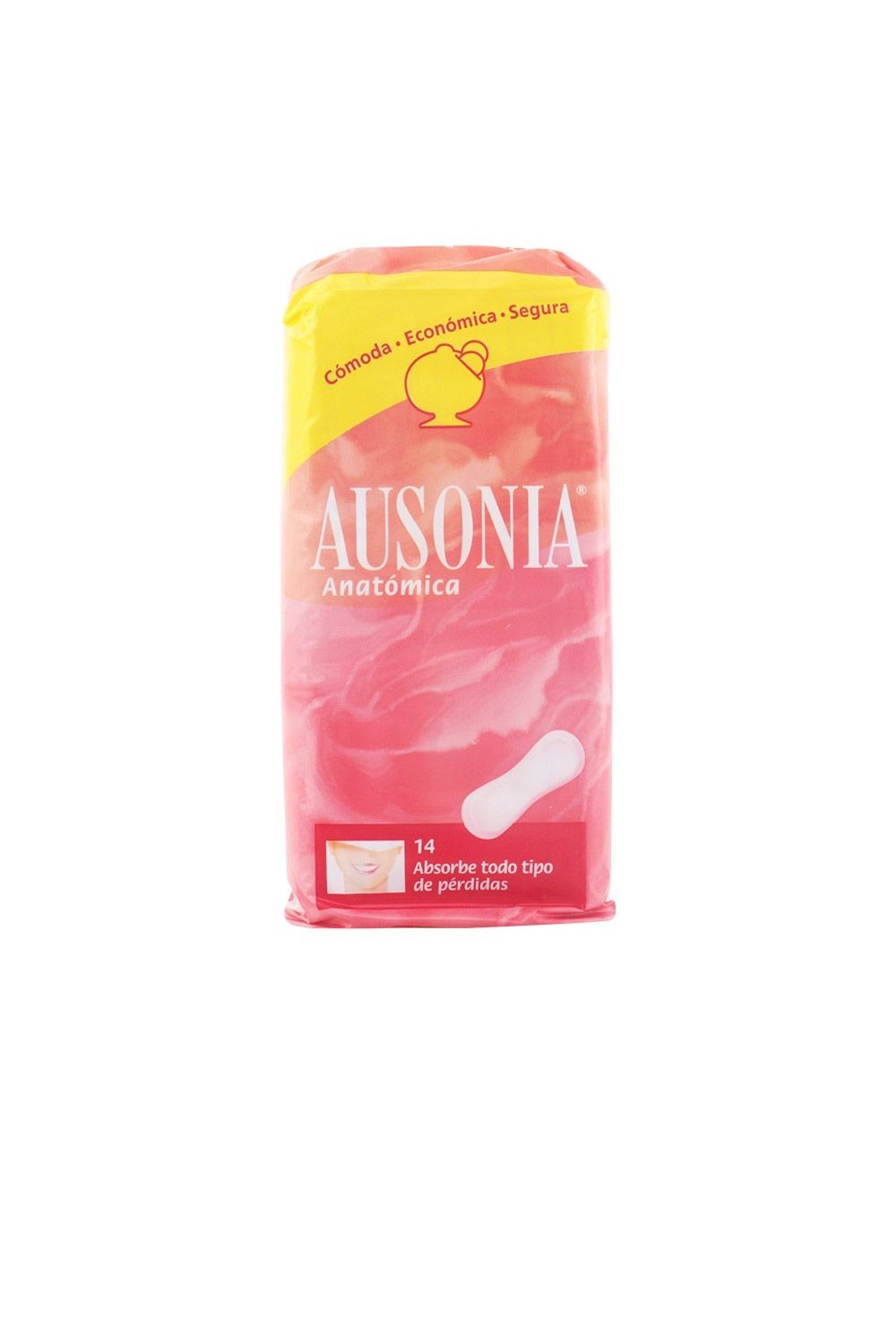 Ausonia Anatomica Sanitary Towels 14 Units
