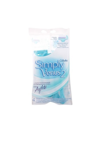 Gillette Simply Venus 2 Razor 4 Units