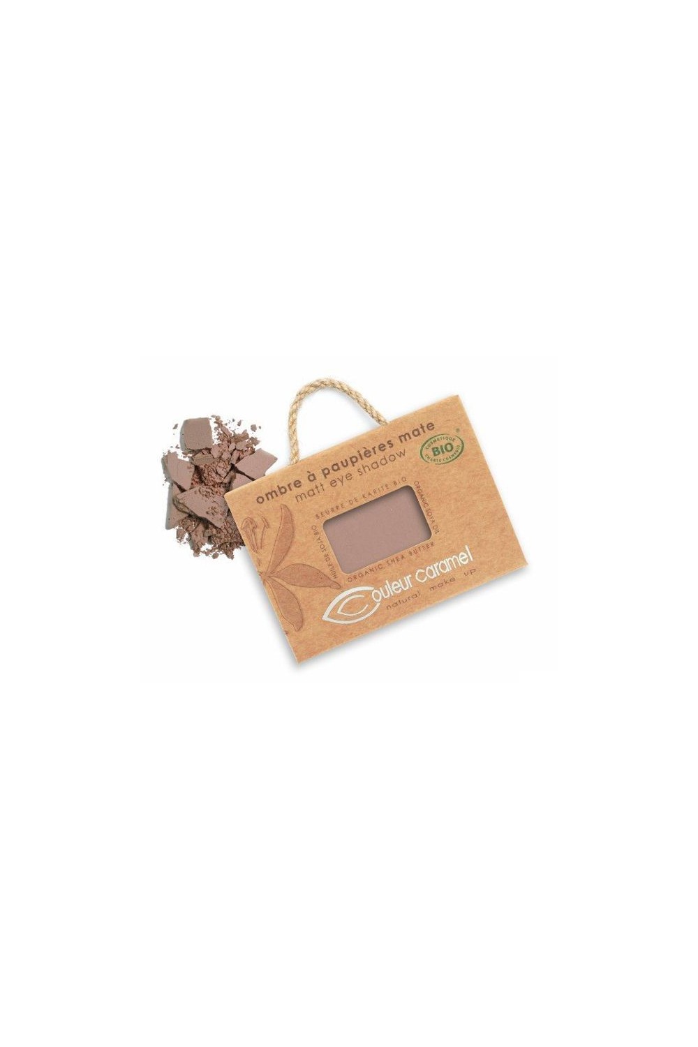 Couleur Caramel Eye Shadow 81 Matt Intense Brown