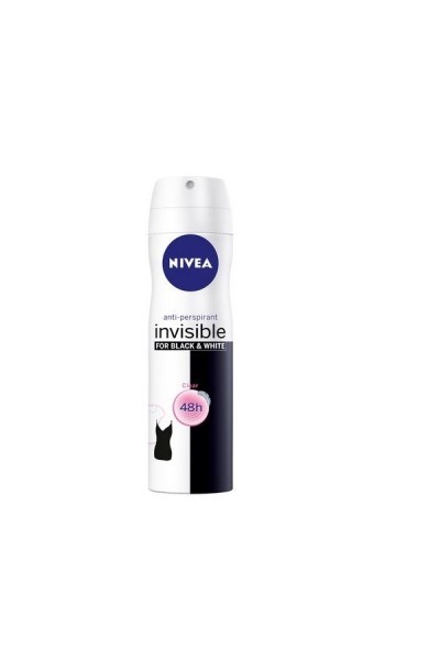 Nivea Invisible For Black And White Clear Spray 200ml