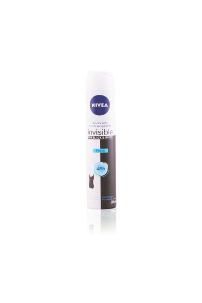 Nivea Invisible White And Black Fresh Spray 200ml