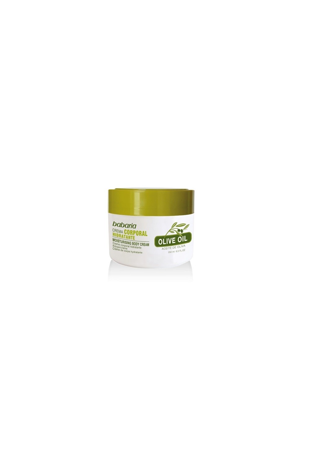 Babaria Moisturizing Olive Oil Body Cream 250ml