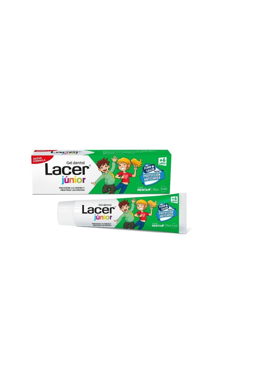 Lacer Junior Dental Gel Mint 75ml