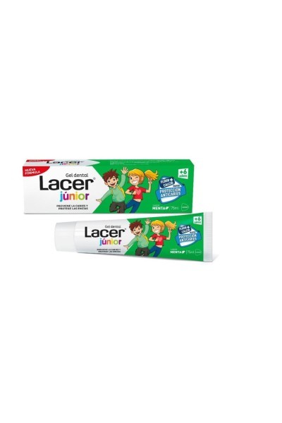 Lacer Junior Dental Gel Mint 75ml