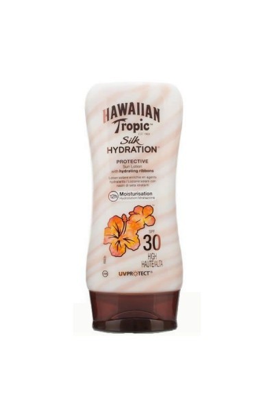 Hawaiian Tropic Silk Hydration Protective Sun Lotion Spf30 High 180ml