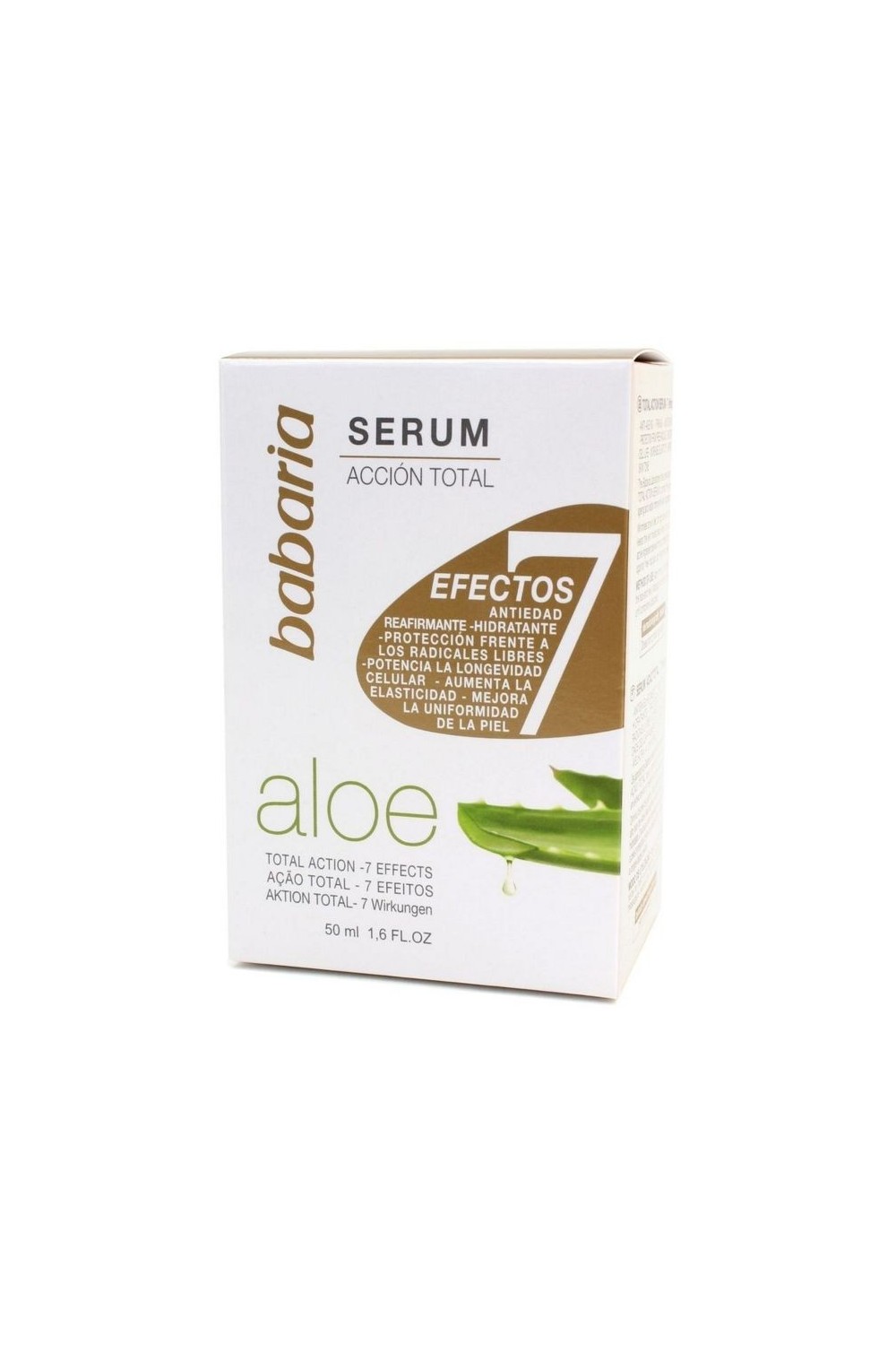 Babaria Aloe Facial Serum 7 Effects