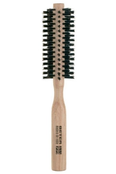 Beter Round Brush Mixed Bristles Oak Wood  40mm