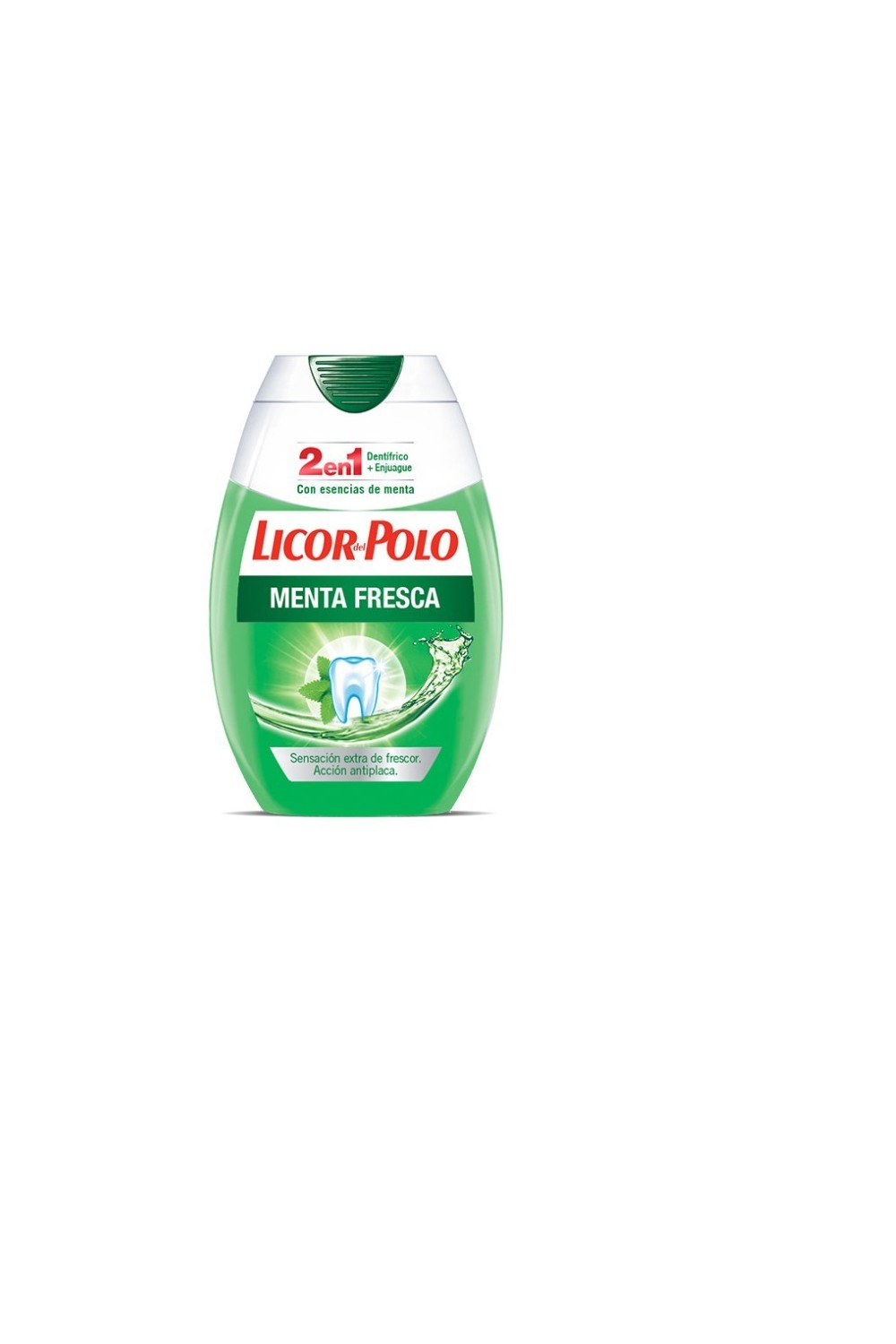 Licor Del Polo 2 In 1 Fresh Mint Toothpaste 75ml