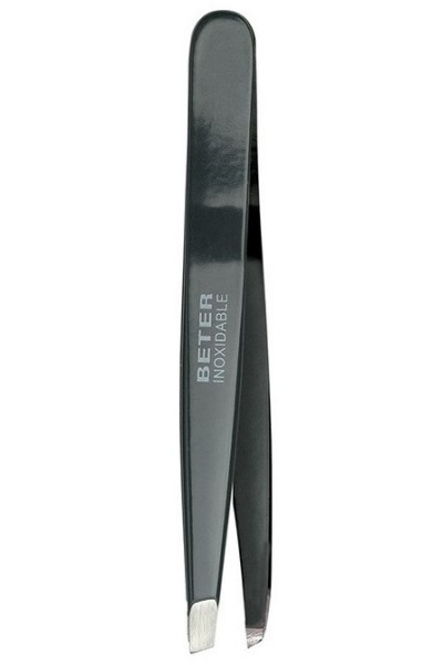 Beter Enamelled Stainless Steel Slanted Tip Tweezers