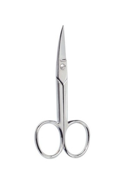 Beter Chrome Plated Curved Manicure Scissors 9cm