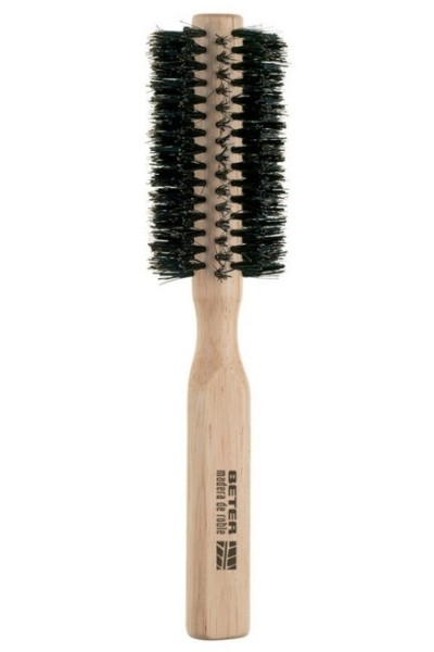 Beter Round Brush Mixed Bristles Oak Wood 45mm