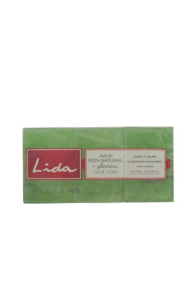 Lida Glycerin Natural Soap 3x175g