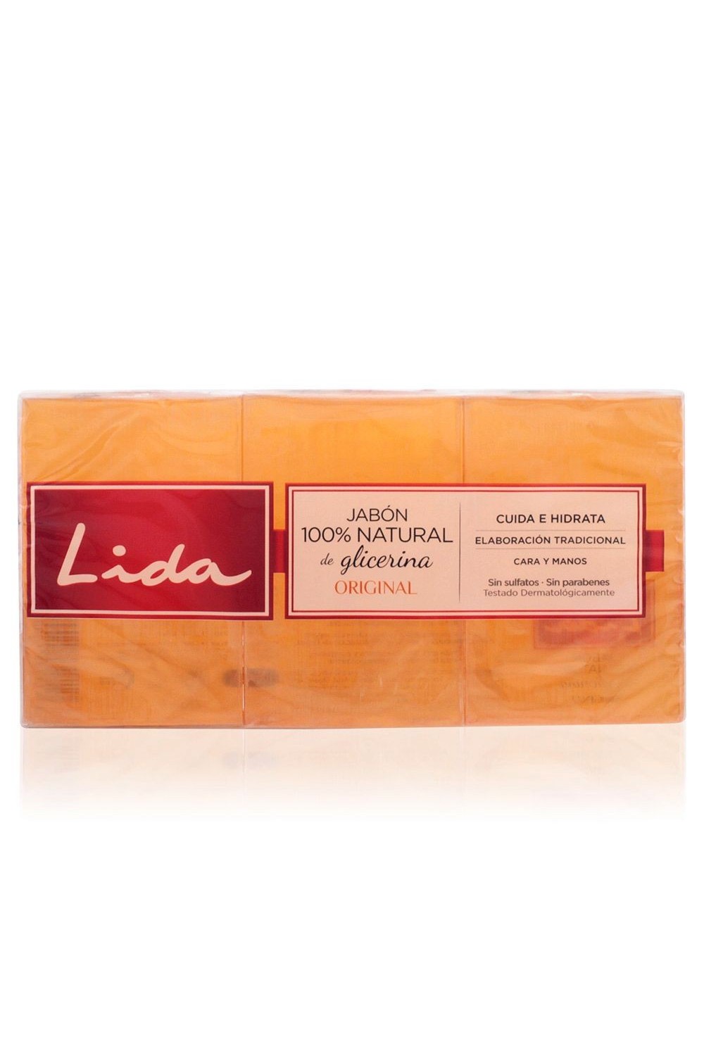 Lida Glycerin Natural Soap 3 Units