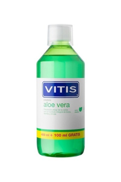 Vitis Mouthwash Aloe and Mint 500ml