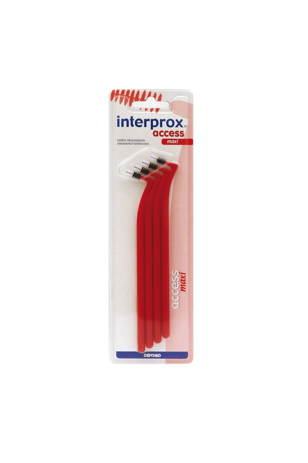 Interprox Vitis Interdent Dentaid Acces Maxi Larg 4u Toothbrush