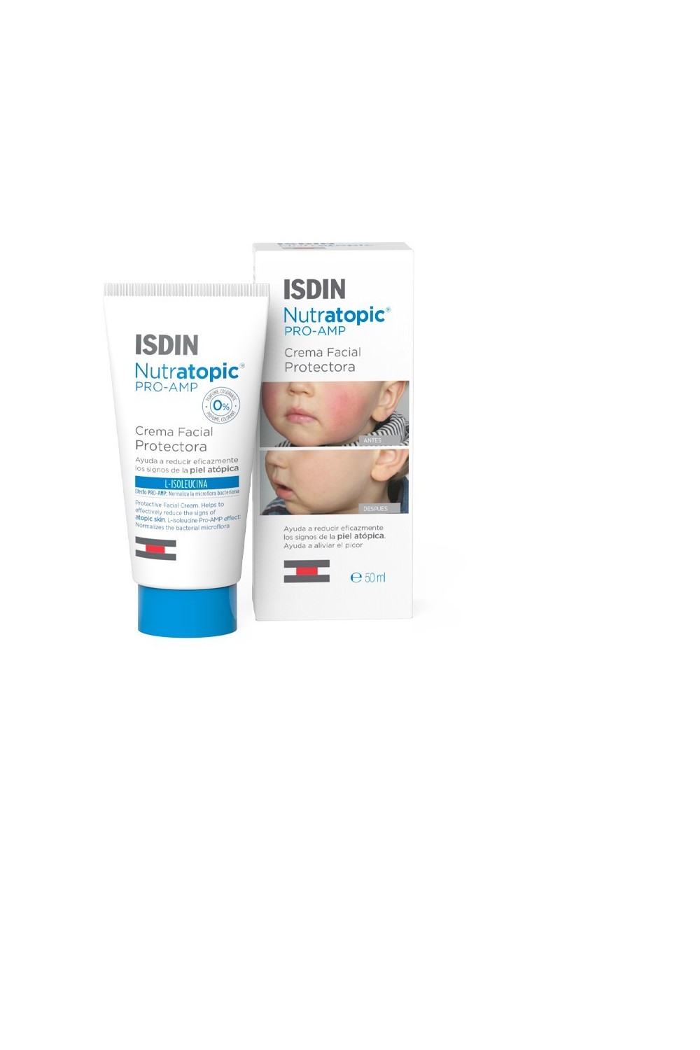 Isdin Nutratopic Pro Amp Face Cream Atopic Skin 50ml