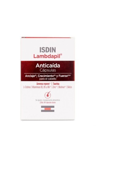 Isdin Anti Hair Loss Lambdapil Capsules 60 Capsules