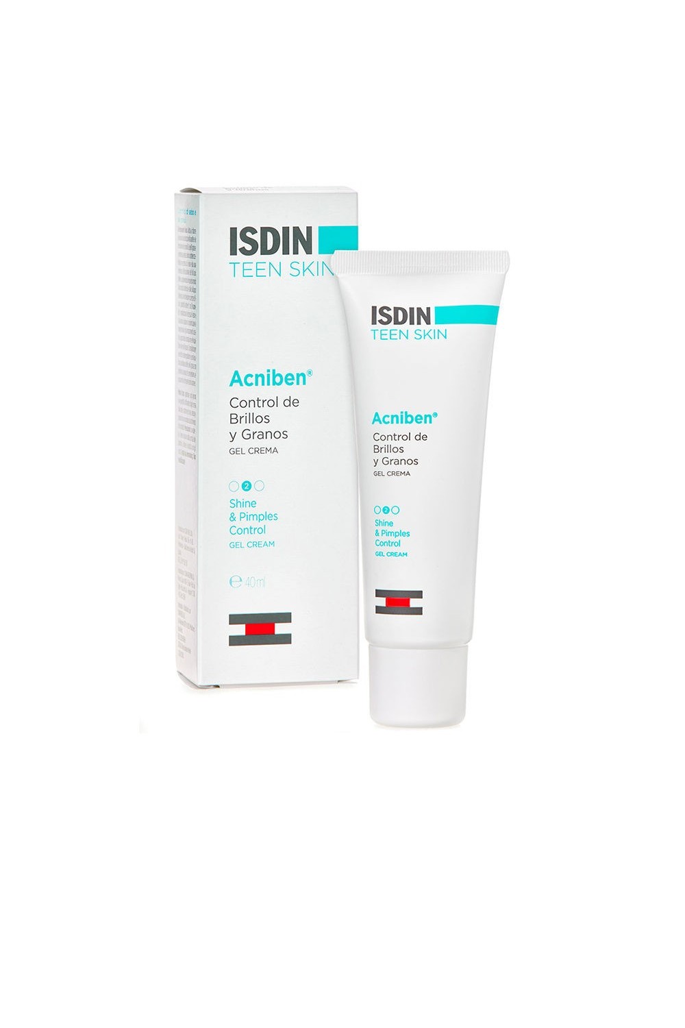 Isdin Acnibel Teen Skin Gel Cream For Shine and Grain Control 40ml