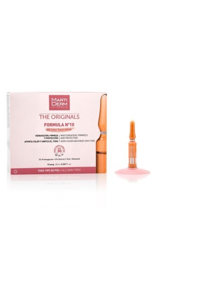 Martiderm Ampoules Formula Nº10 SPF 30 with Colour 30U